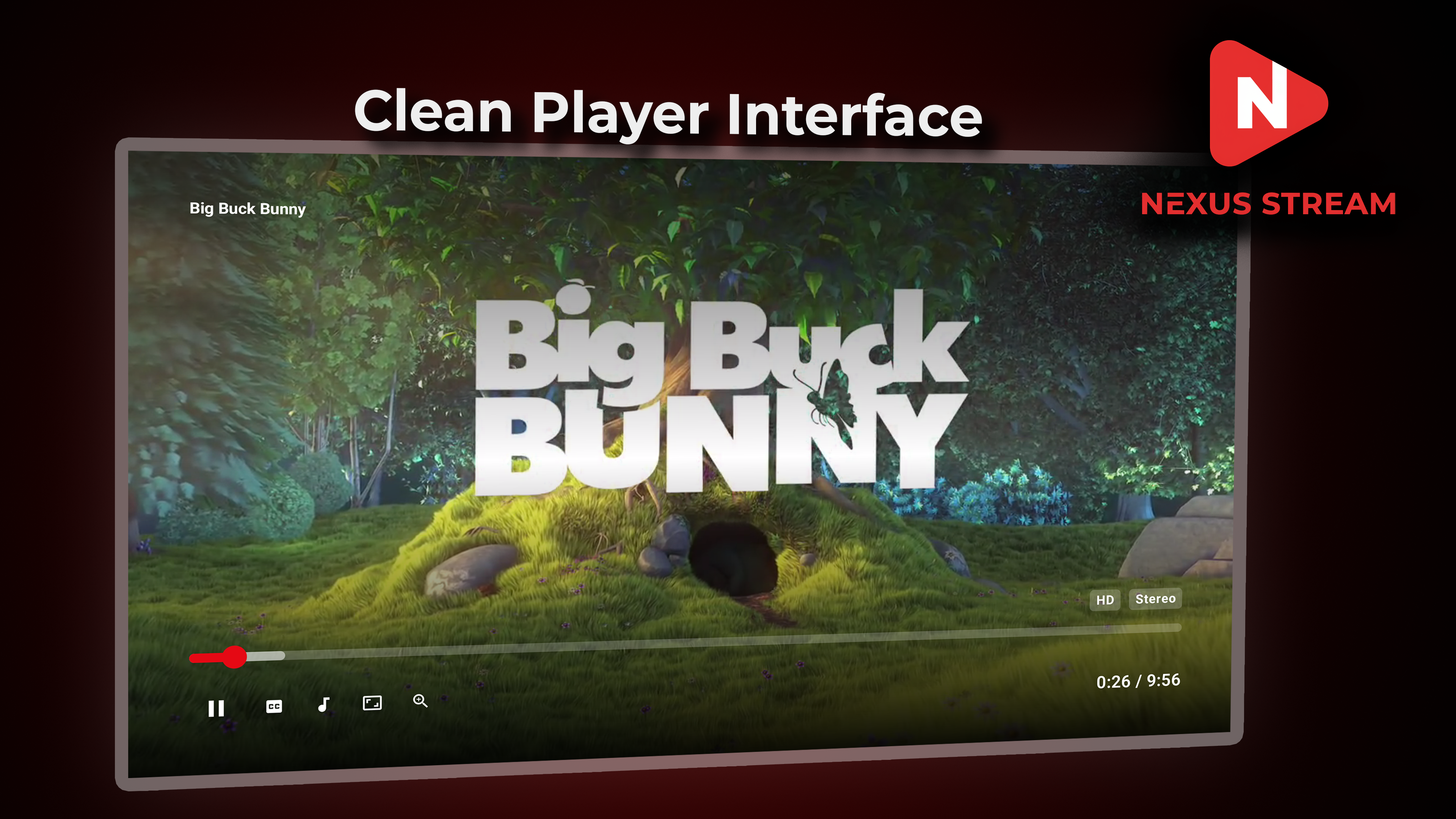 Nexus Stream TV Home Screen