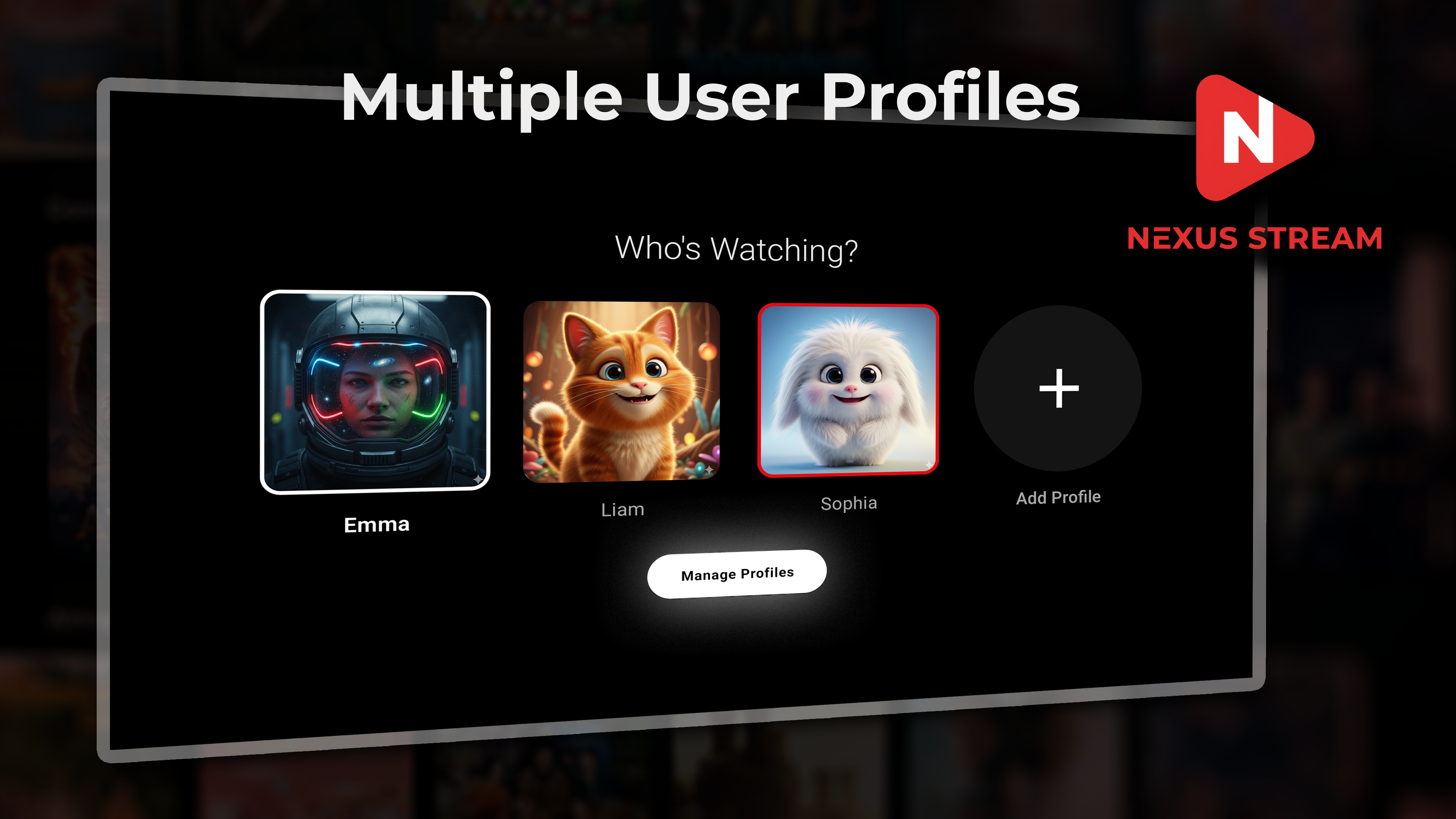 Profile Selection Screen